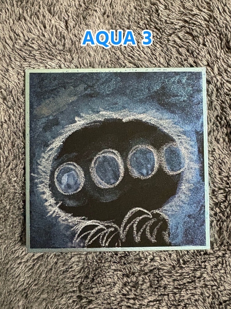 ブォンたん手描き豆色紙