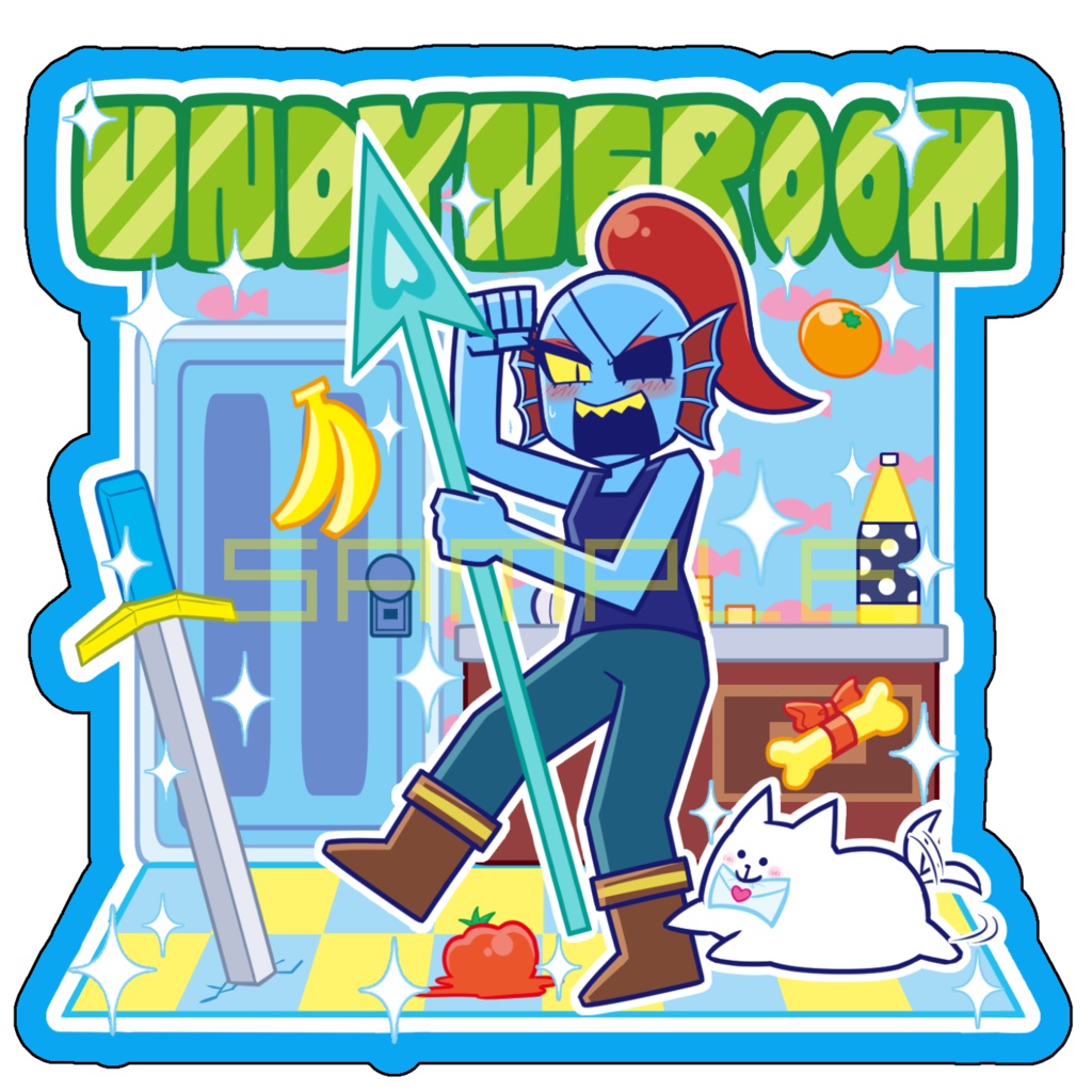UNDYNEROOM アクリルスタンドキーホルダー