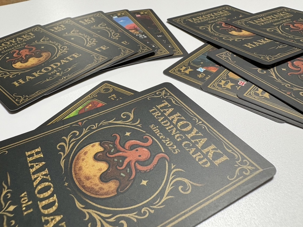 【25パック】たこ焼きトレカ