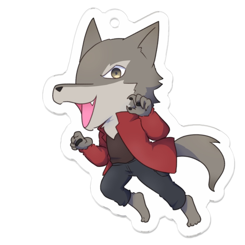 リカント(人狼の姿)　アクリルキーホルダー