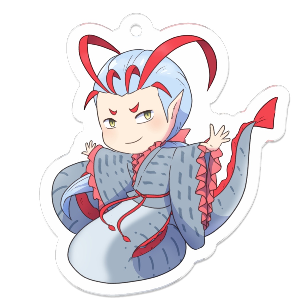 リュウラン(本来の姿)　アクリルキーホルダー