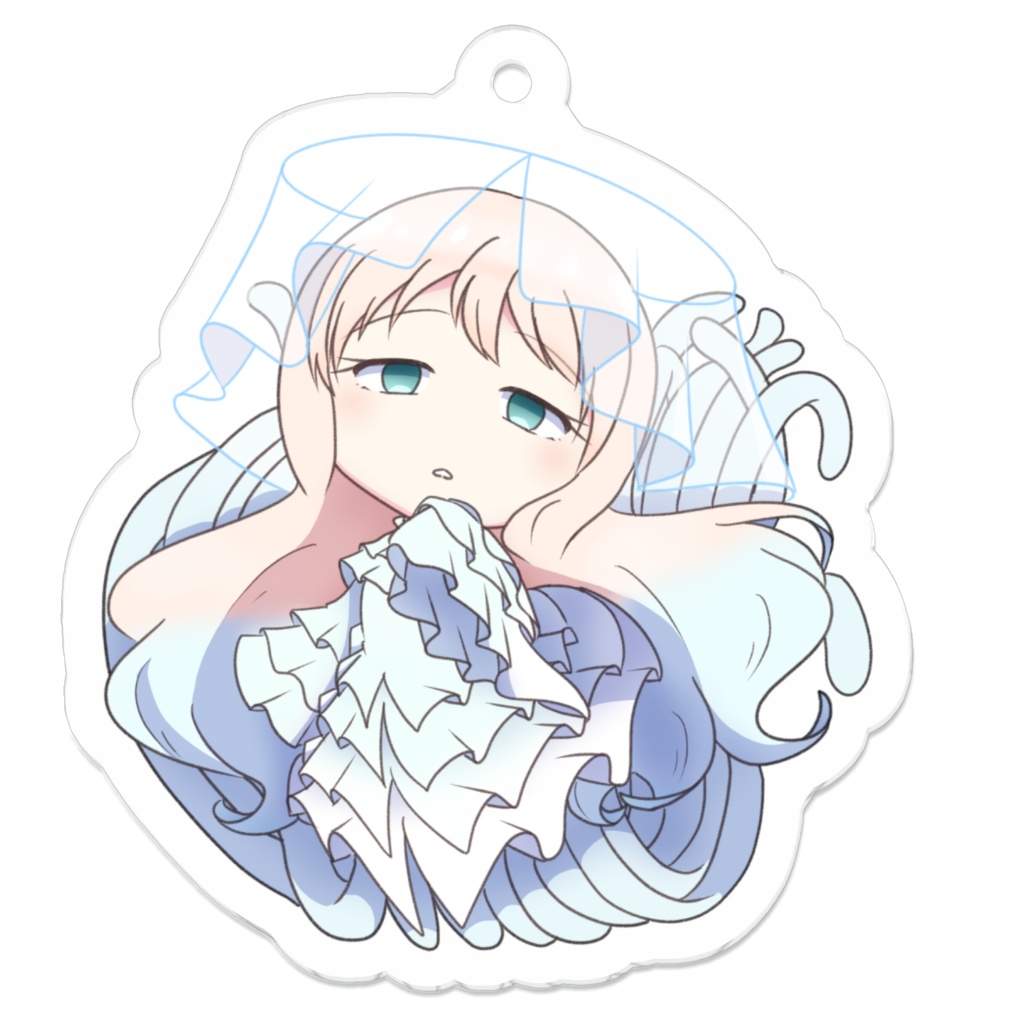 シャネア(触手開放の姿)　アクリルキーホルダー