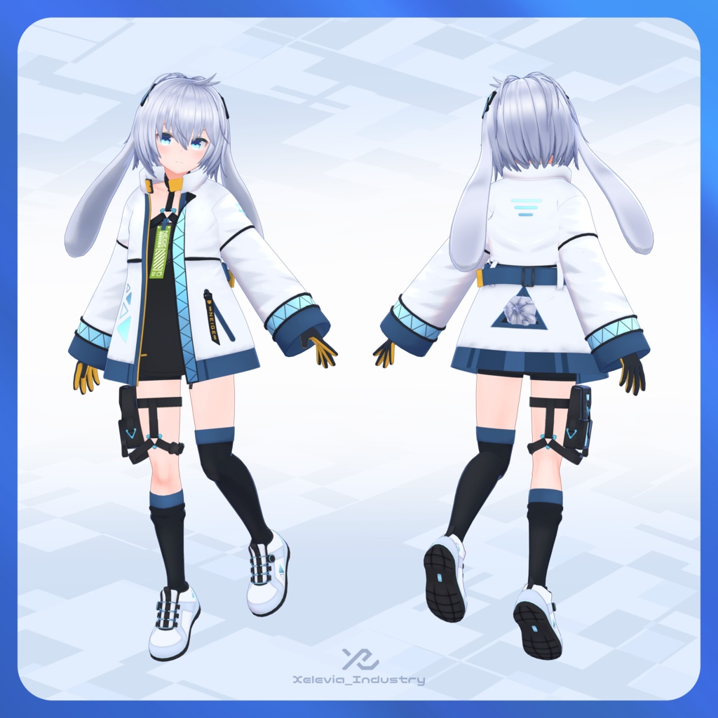 オリジナル3Dモデル『ネージュ』