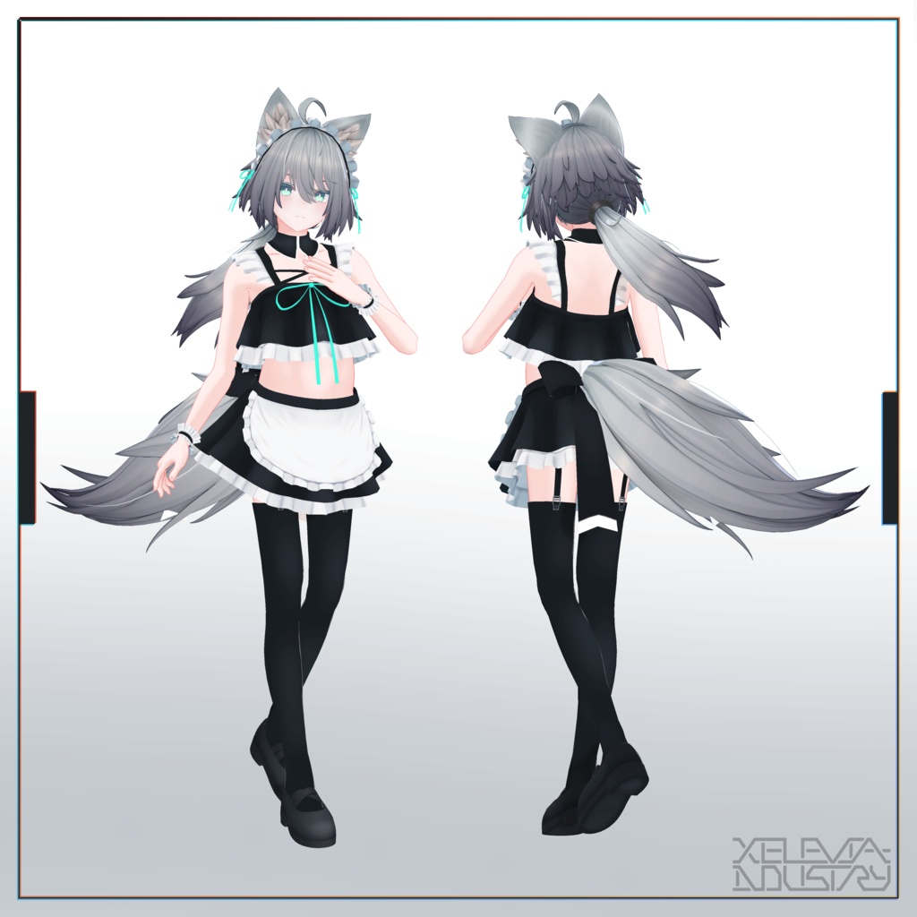 着せ替え用モデル『メイド服』