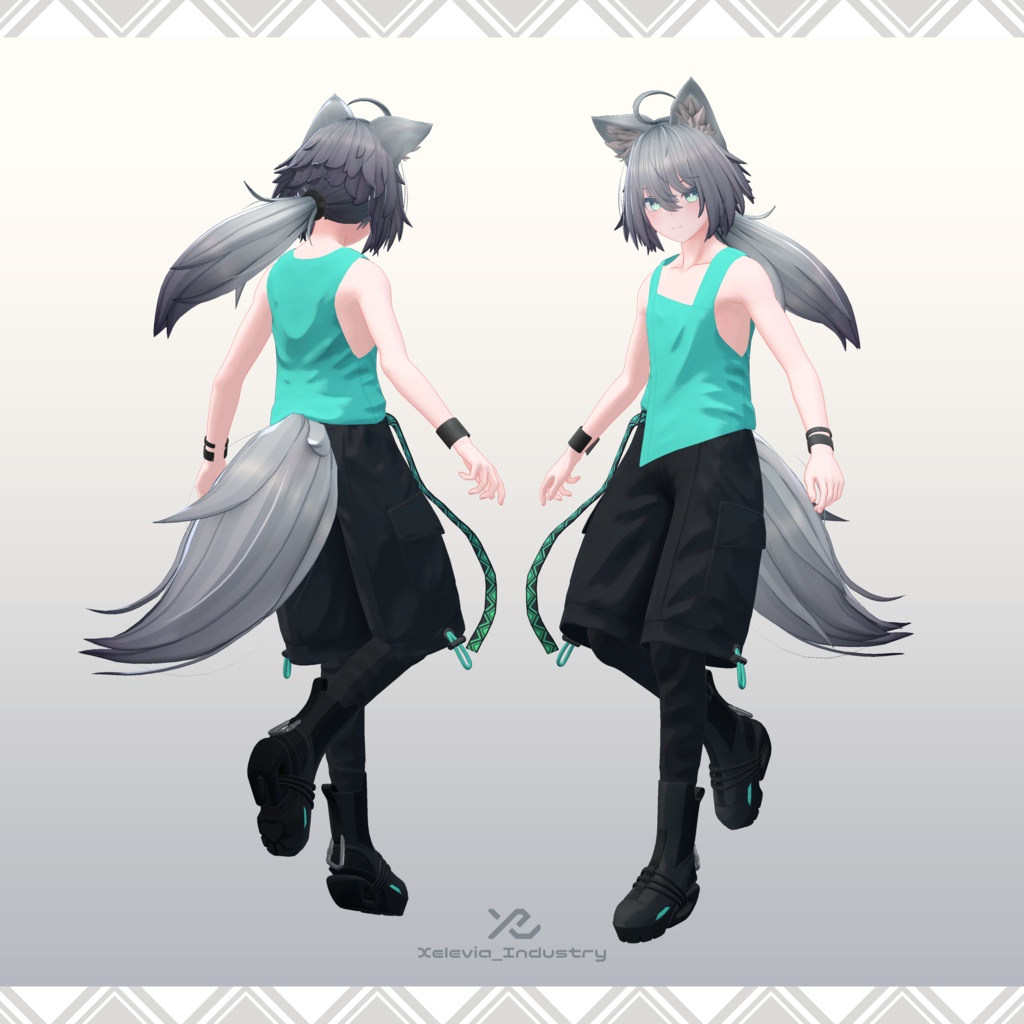 オリジナル3Dモデル『トネール』