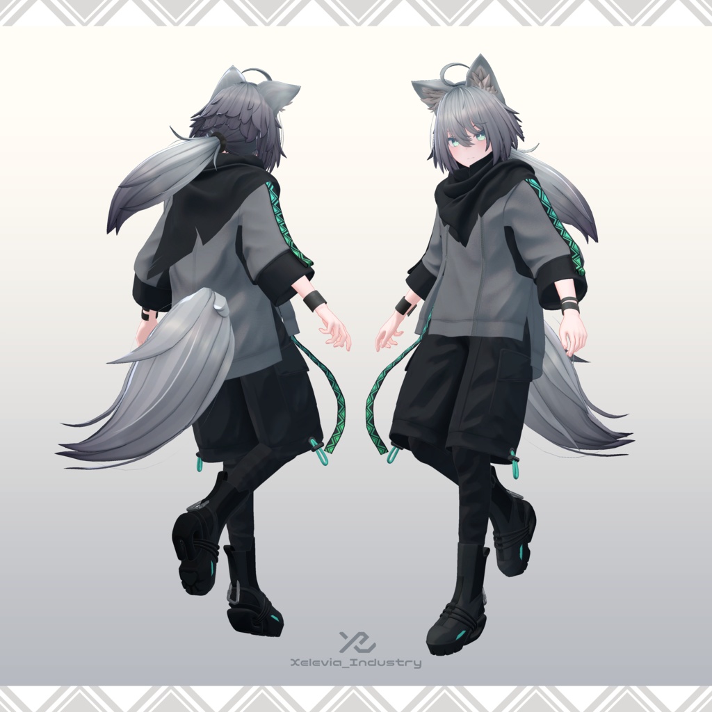 オリジナル3Dモデル『トネール』