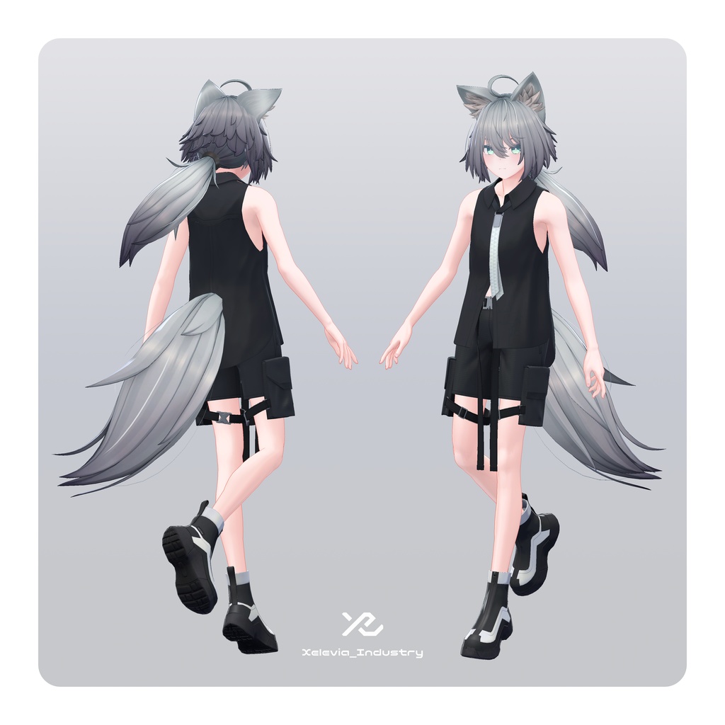 着せ替え用モデル『TranquilRain』