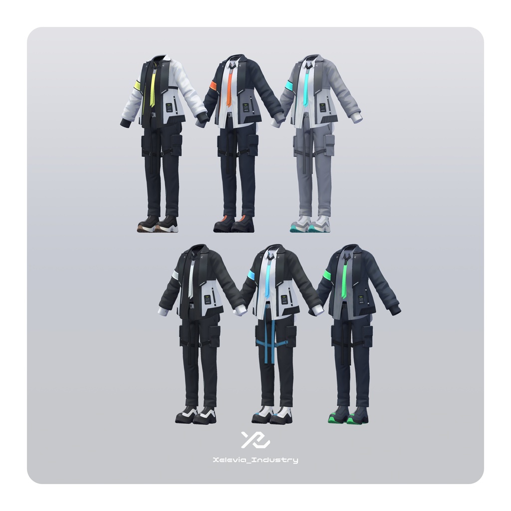 着せ替え用モデル『TranquilRain』