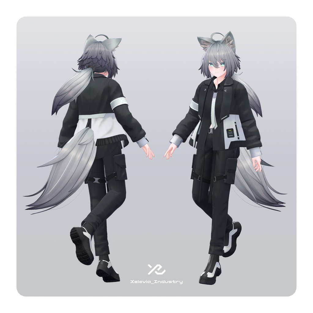 着せ替え用モデル『TranquilRain』