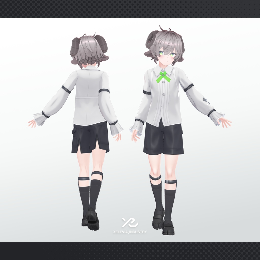 オリジナル3Dモデル『モルン』