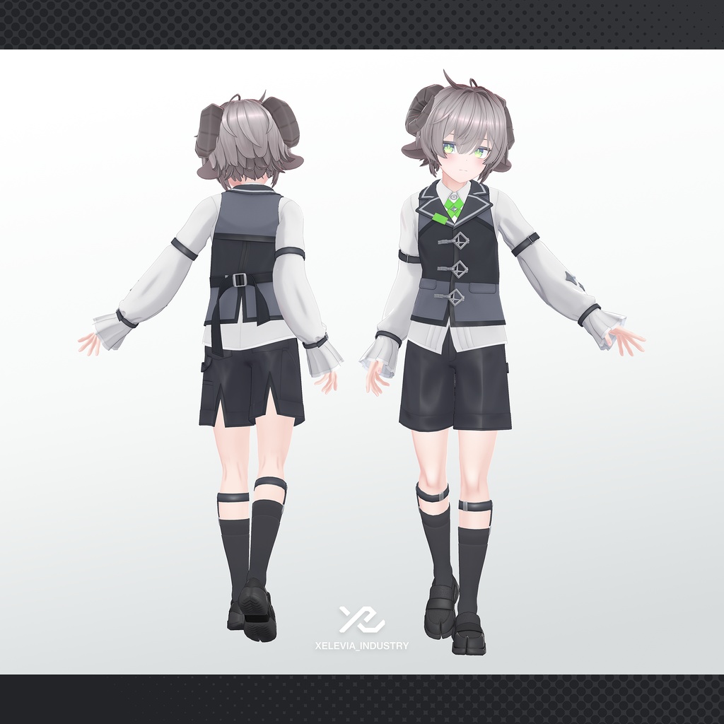 オリジナル3Dモデル『モルン』