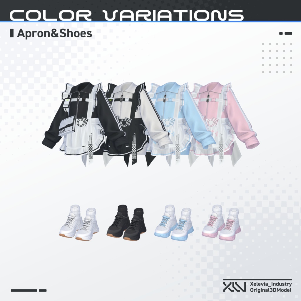 着せ替え用モデル『TrackSuitMaid』