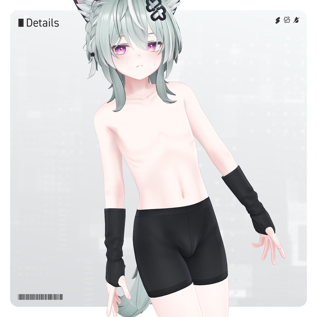 オリジナル3Dモデル『キリサメ』