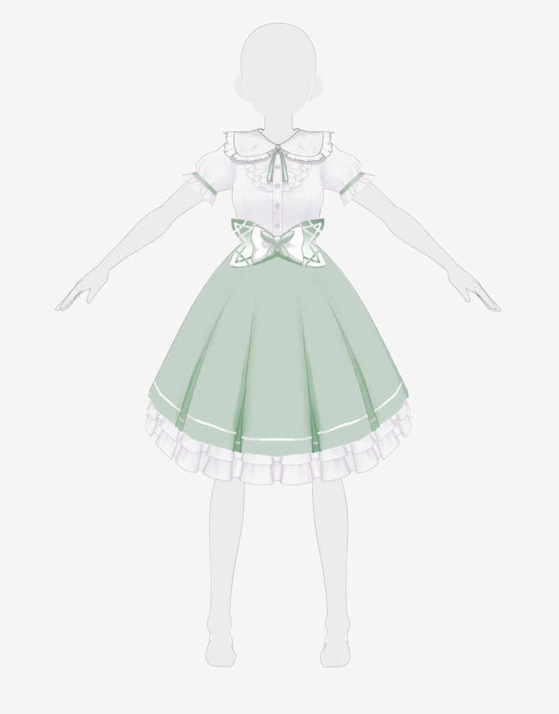 【vroid dress texture】DD001
