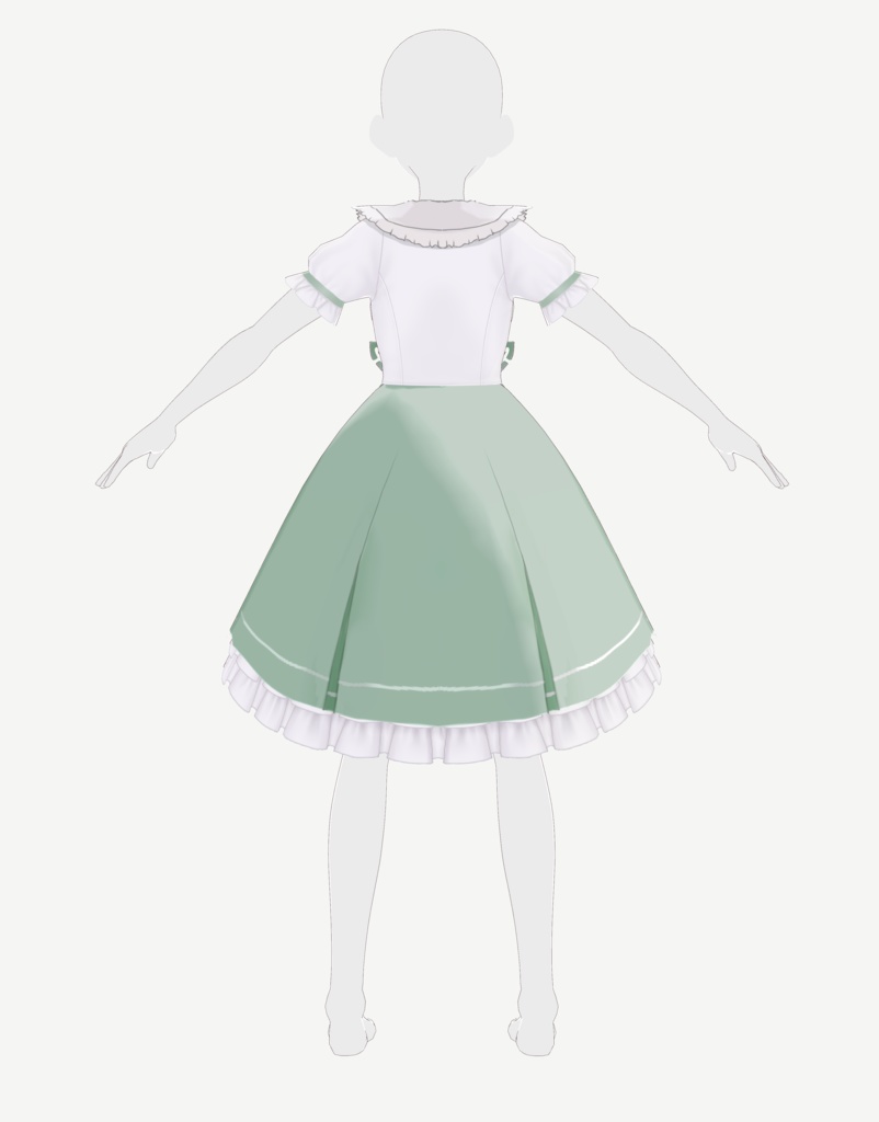 【vroid dress texture】DD001