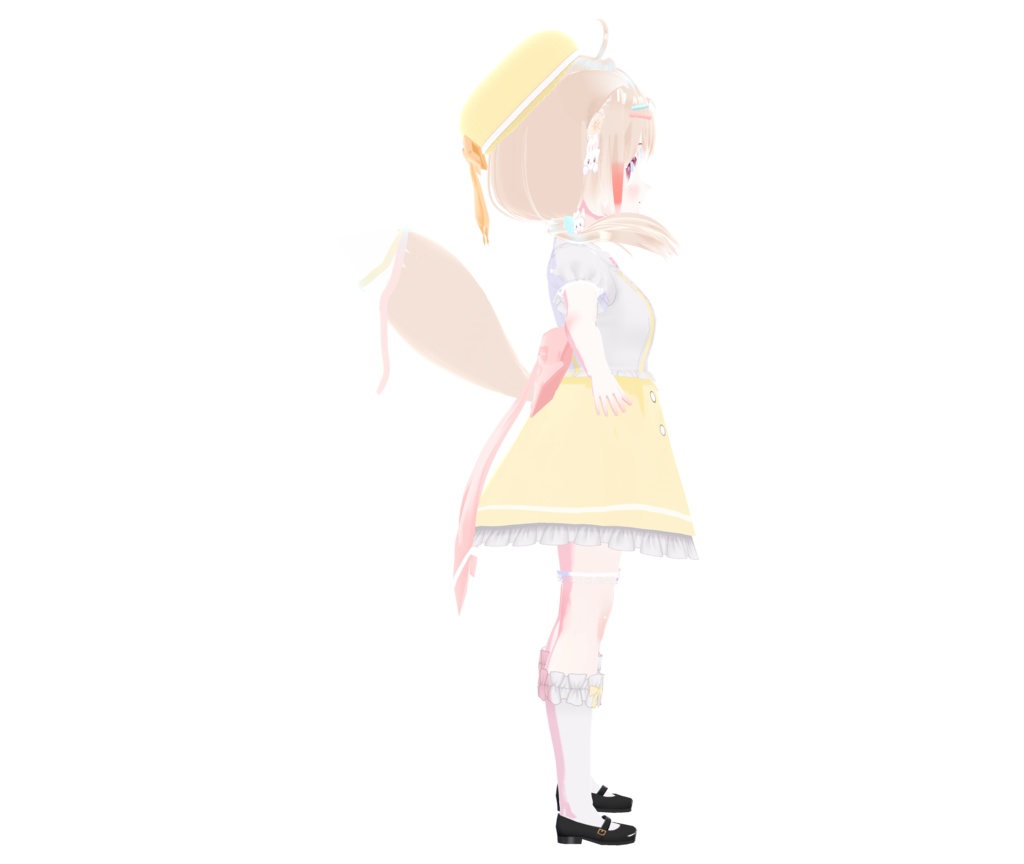 f03【vroid/vrm model】cuteloli3Dmodel