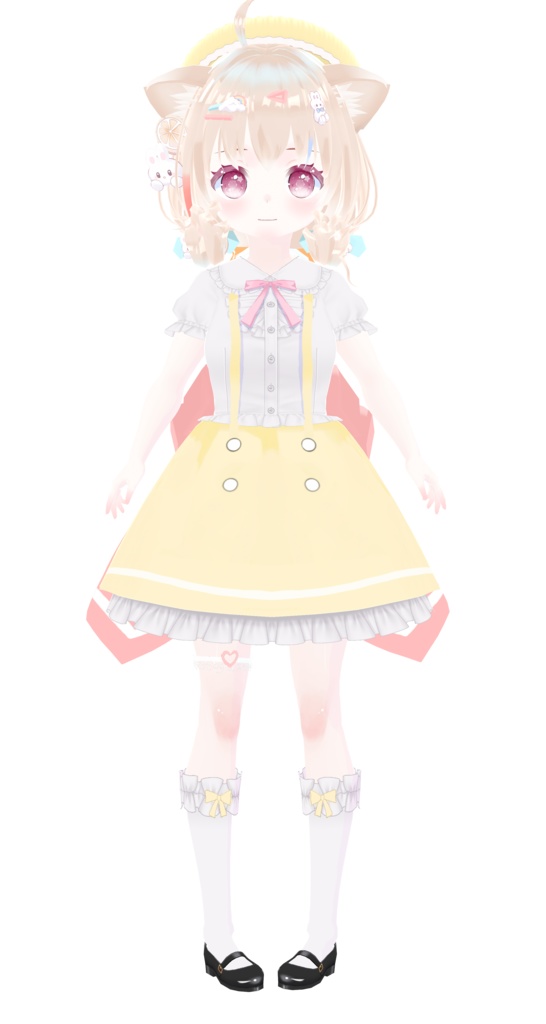 f03【vroid/vrm model】cuteloli3Dmodel