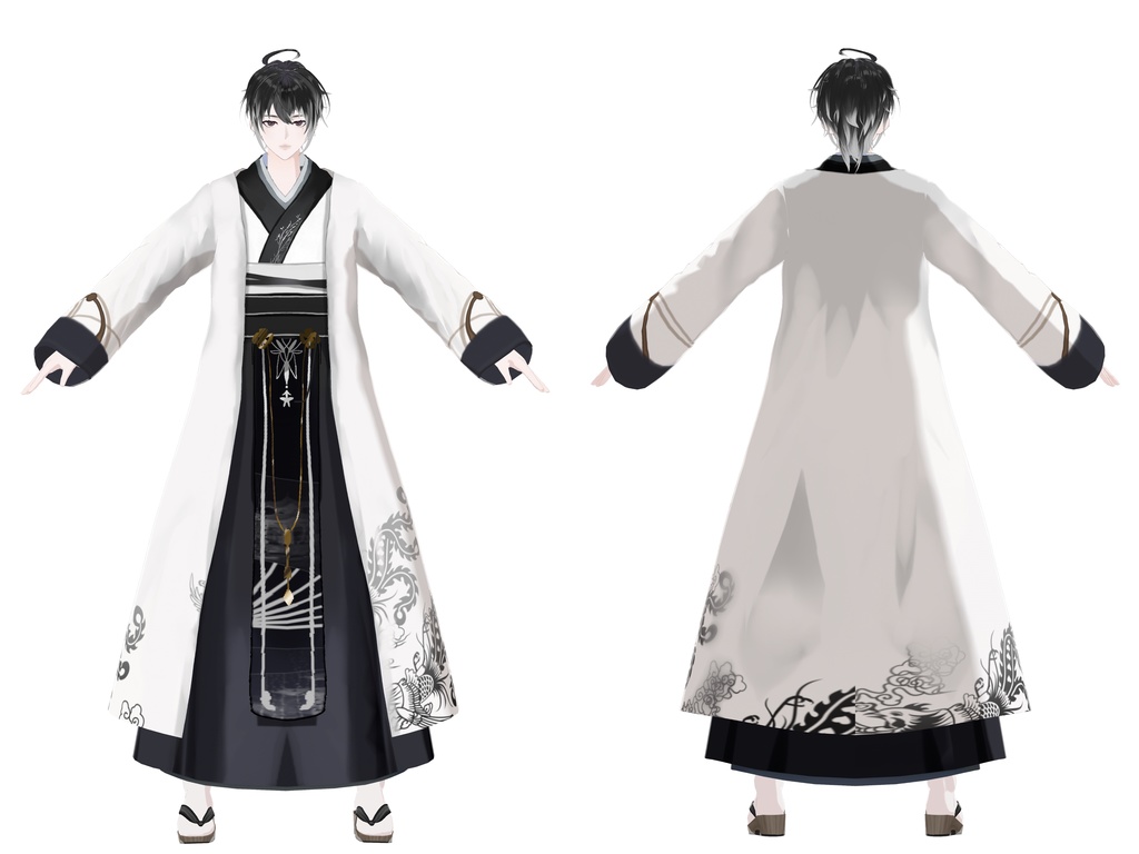 【vroid/vrm model】墨