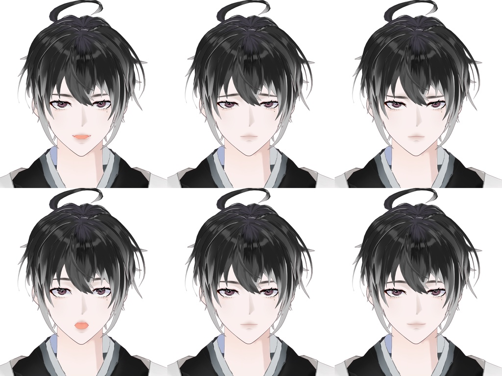 【vroid/vrm model】墨