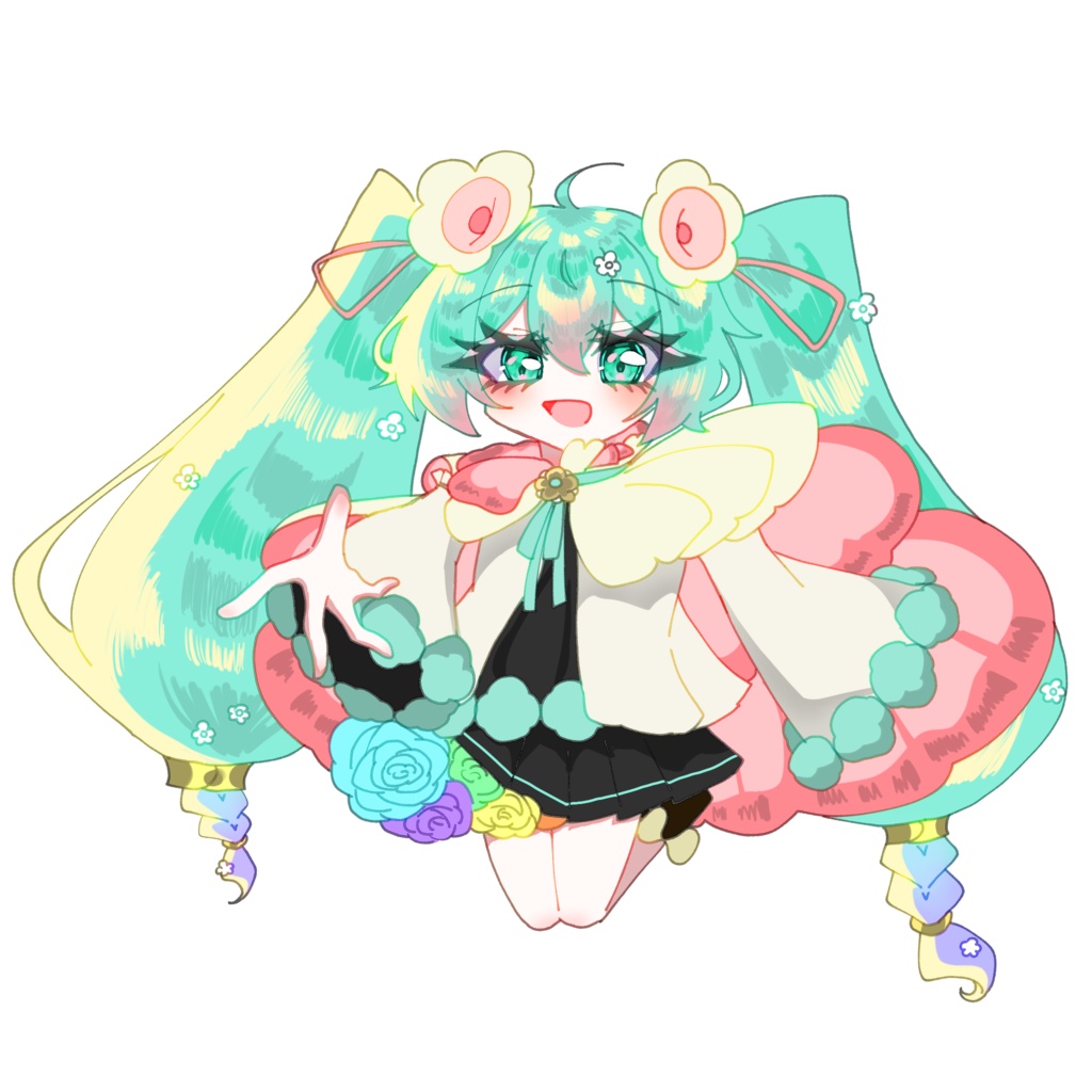 マジカルミライ2021おはなアクリルキーホルダー