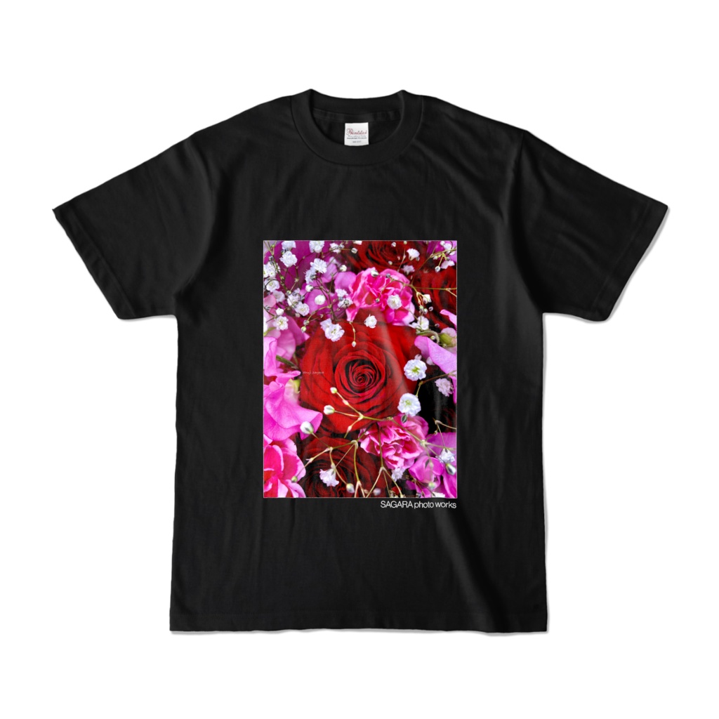 [flower] ローズブーケ A（黒）