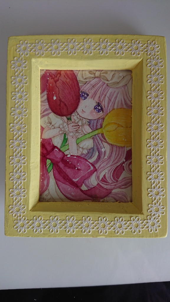 自作イラスト／オリジナル『愛の告白、実らぬ恋』