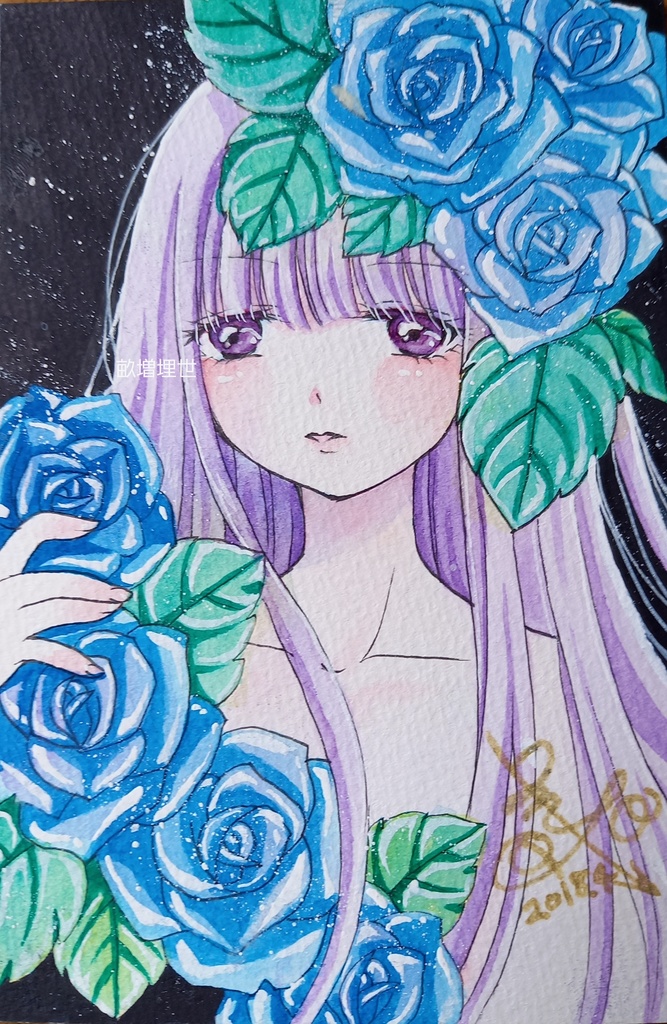 手描きイラスト オリジナル 薔薇の天使 | www.piazzagrande.it