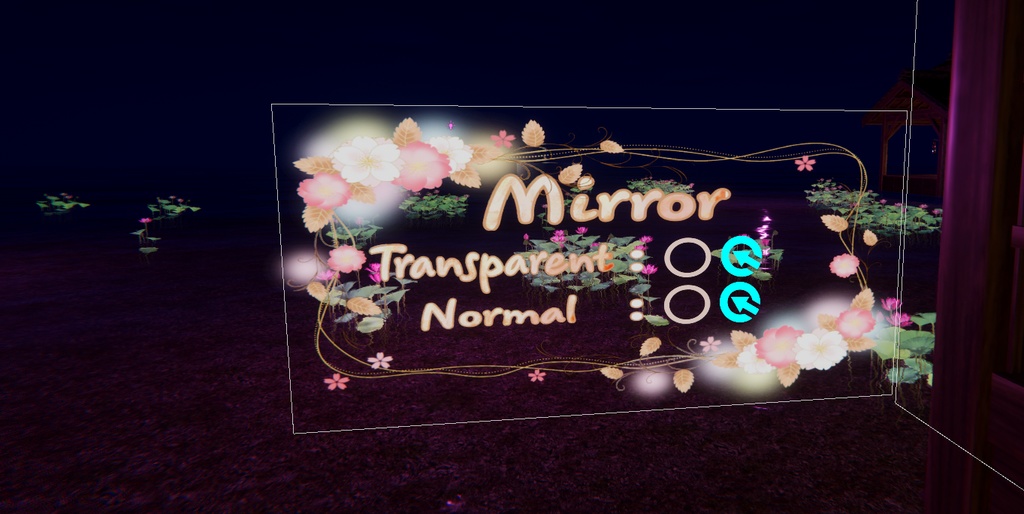 Mirror VRChat World 3.1 Udon ( AUTO turn OFF - Support Desktop + Quest ) NEW Mirror Transparent