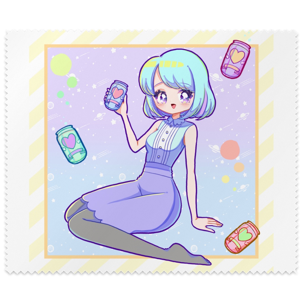 ゆめかわメガネ拭き