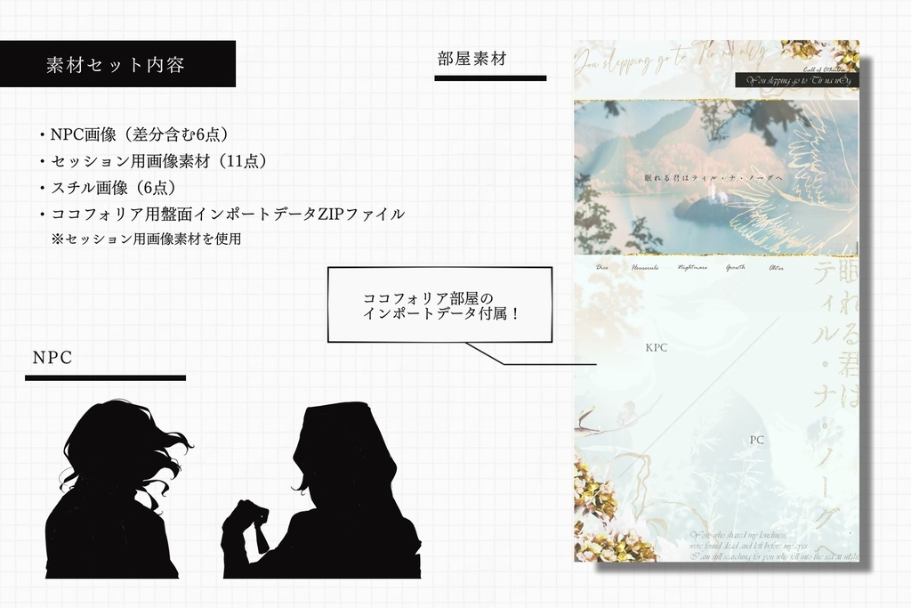 【CoCシナリオ】眠れる君はティル・ナ・ノーグへ SPLL:E195621