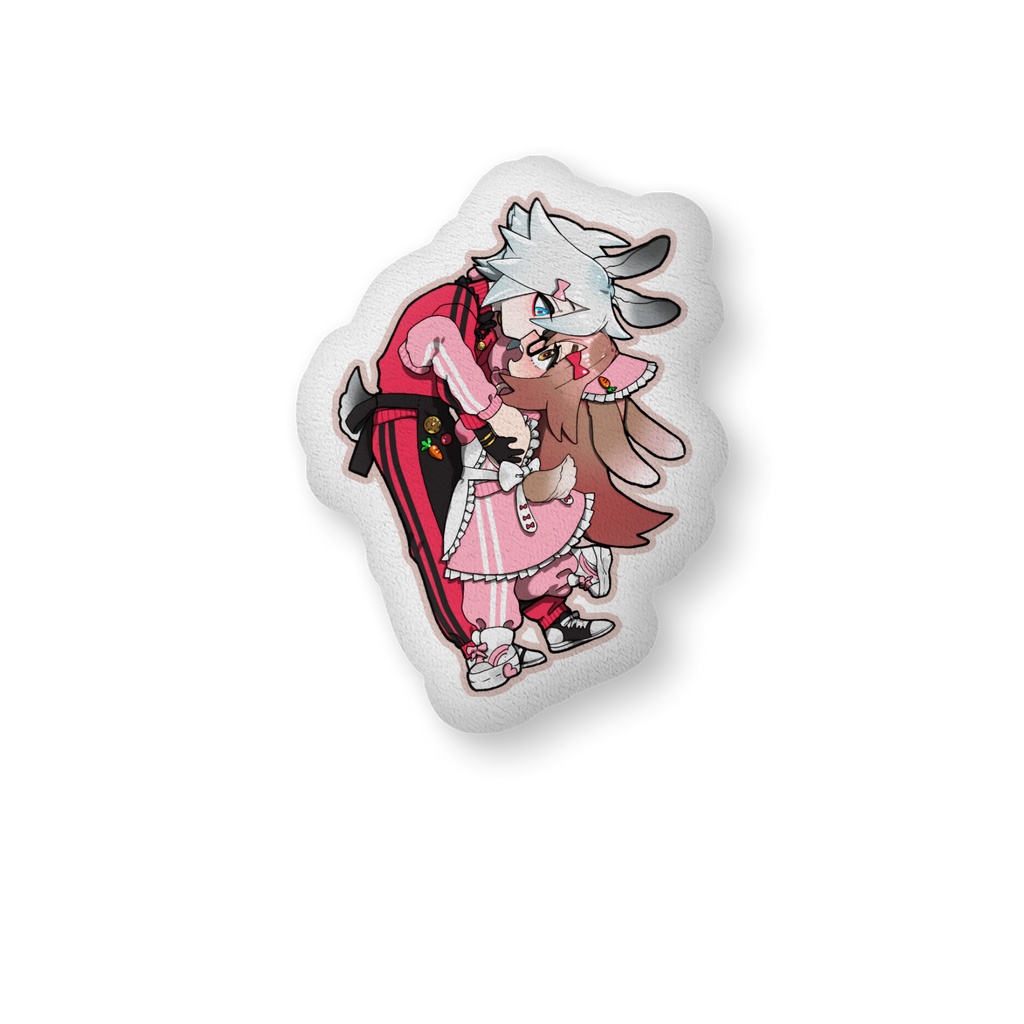 ウサギジャージメイドカルジナクッション