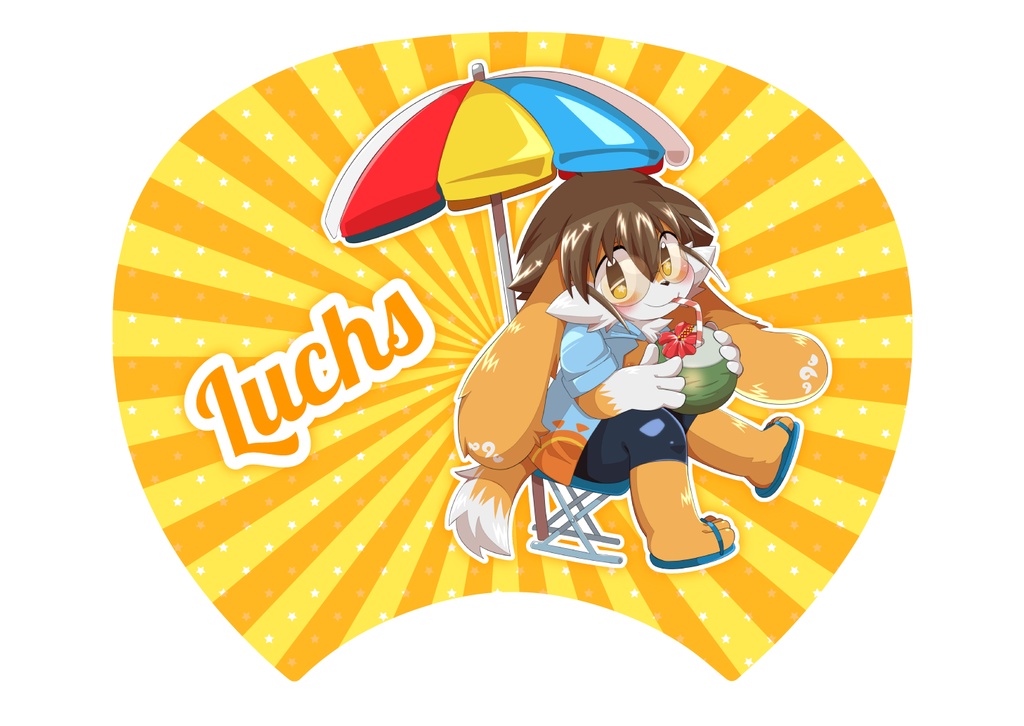 【2309_海をあそびつくせ!】サマー★うちわ(通年用)