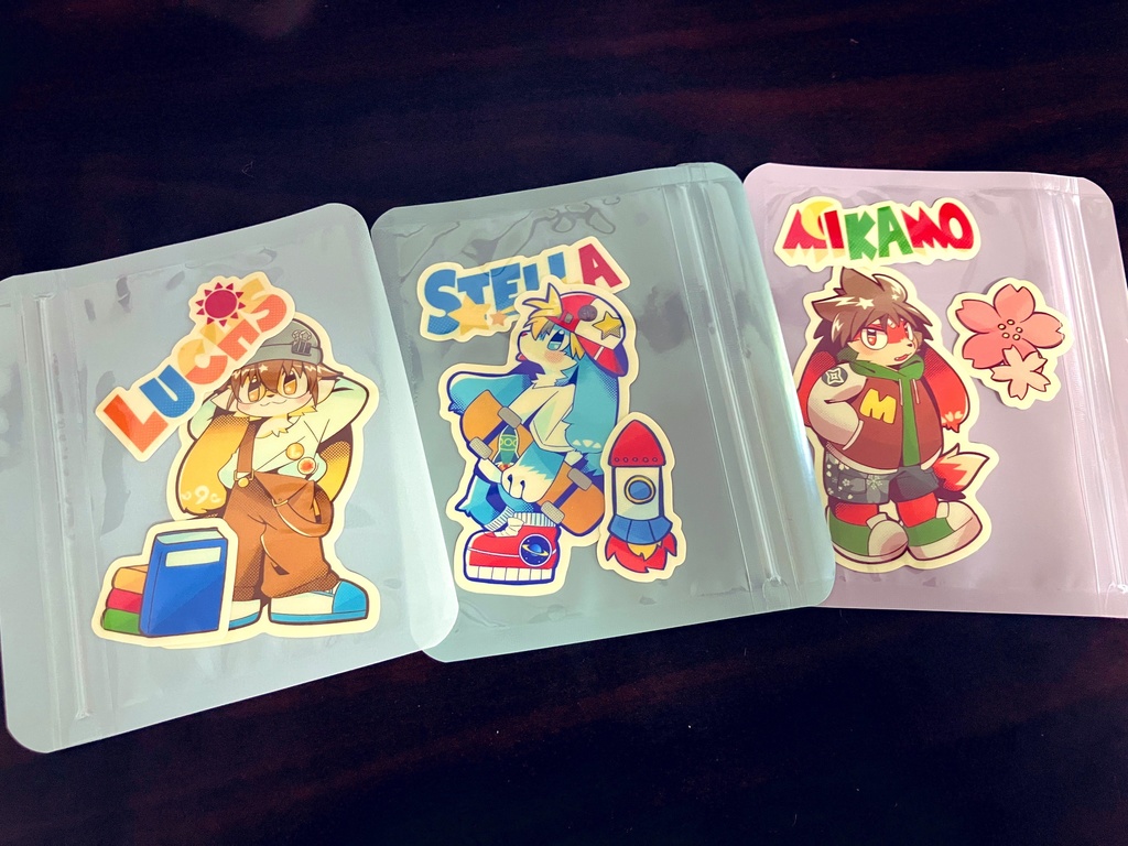 【2405_Street Style】ステッカーセット