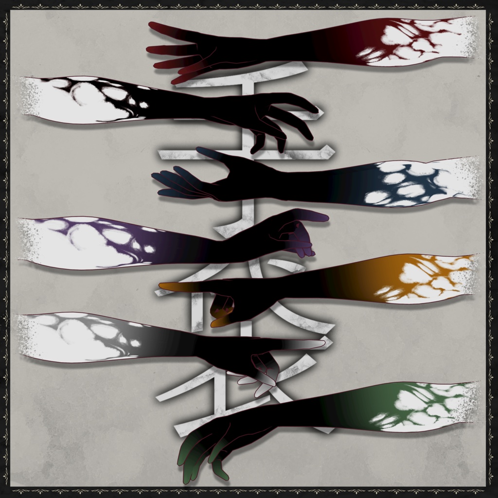 【女性モデル向け】冥装【VRoid正式版用】