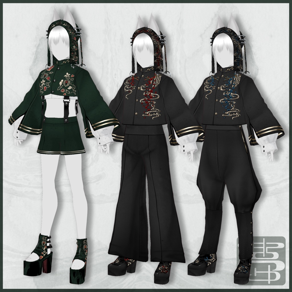 【男女兼用】怪装【VRoid正式版用】