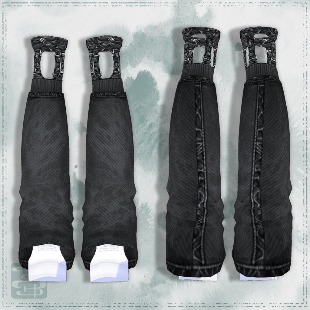 【男女兼用】シンプルダメージデニム【VRoid正式版用】