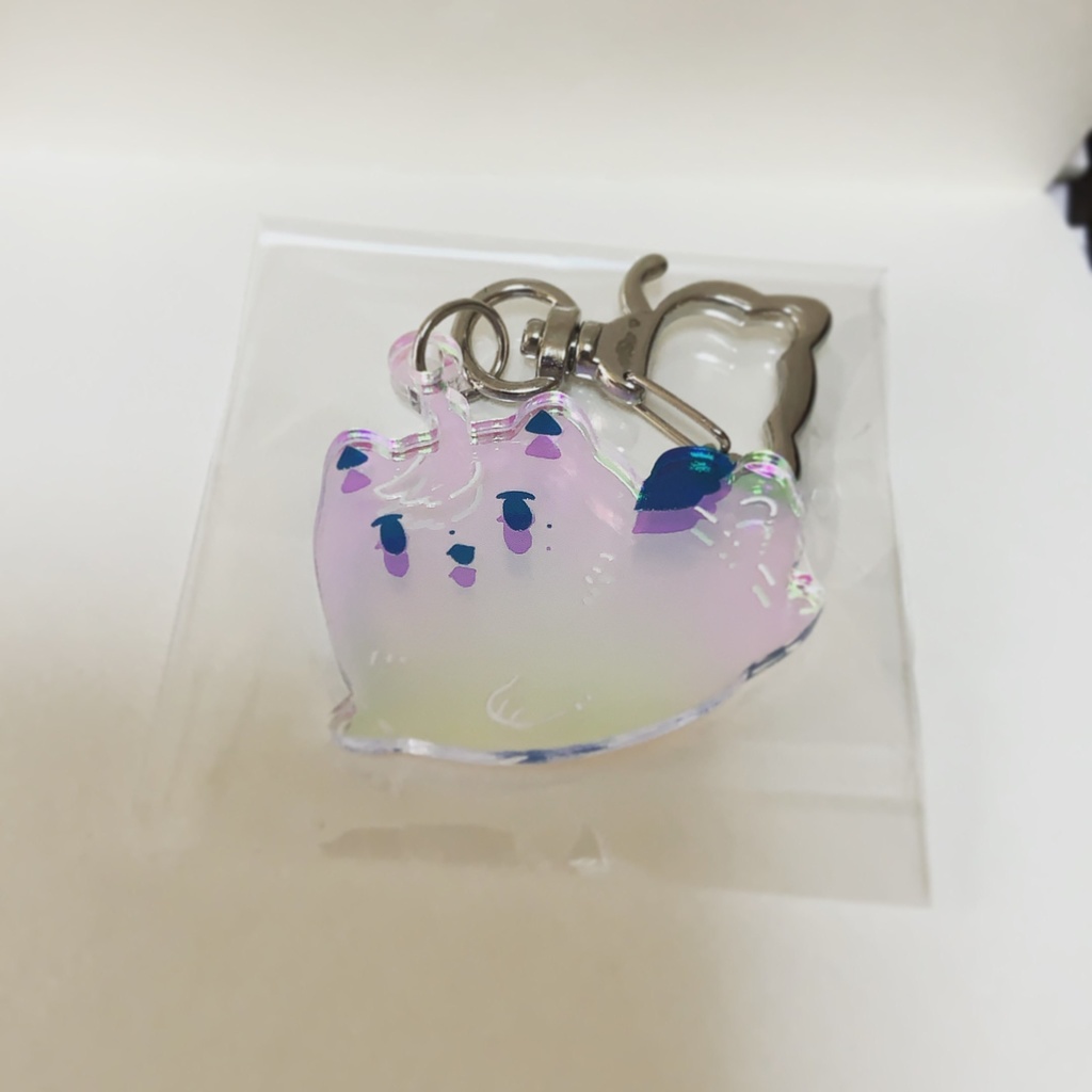 【非公式】ケモのわオーロラアクキー