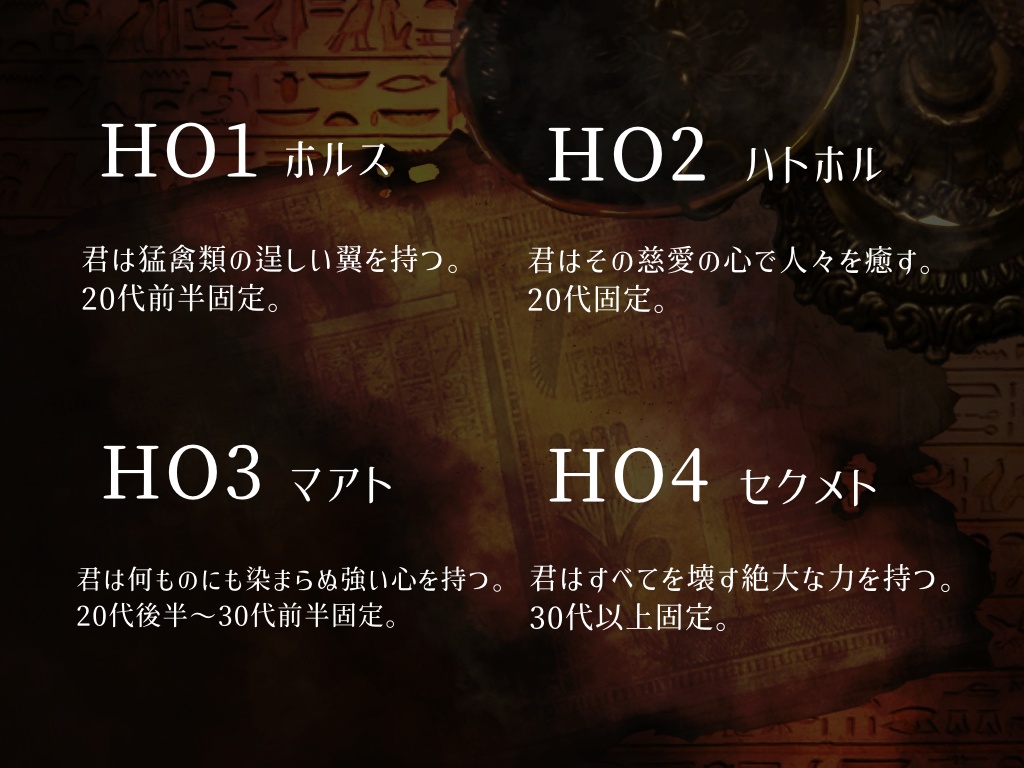 クトゥルフ神話TRPG『ヘリオスの断罪』