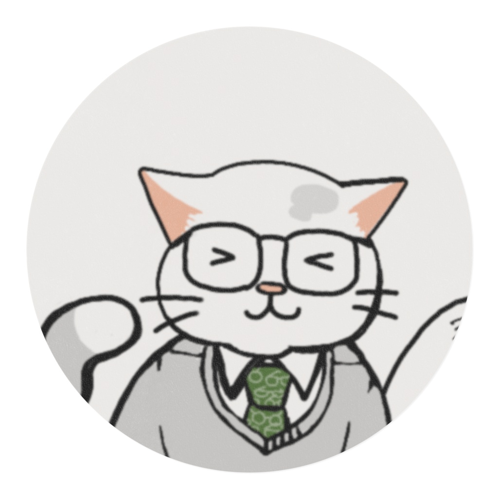 3ねこのマスキングテープ ホワイト