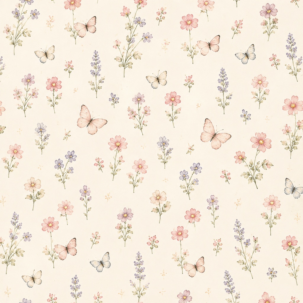 Wildflower Garden ðŒ éè±ãšãã¿ãã«ã«ã®ããžã¿ã«ããŒããŒ13æã»ããïœæ°Žåœ©