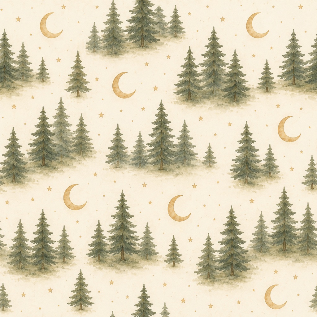 Forest Friends|森の動物たちの水彩デジタルペーパー 12種類セット|12×12inch・PNG