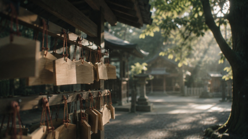 映画風 神社背景素材集 Vol.1 【16:9・8枚|無料サンプル1枚あり】