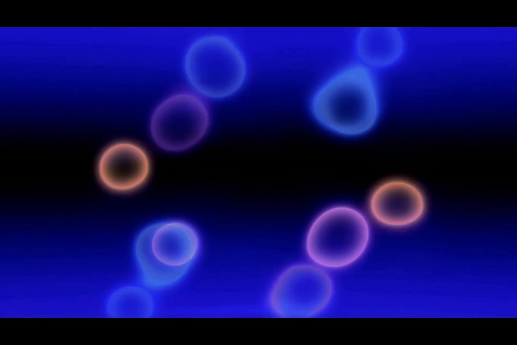 【動く】幻想発光オーブ ループ背景動画【12秒・1920×1080】