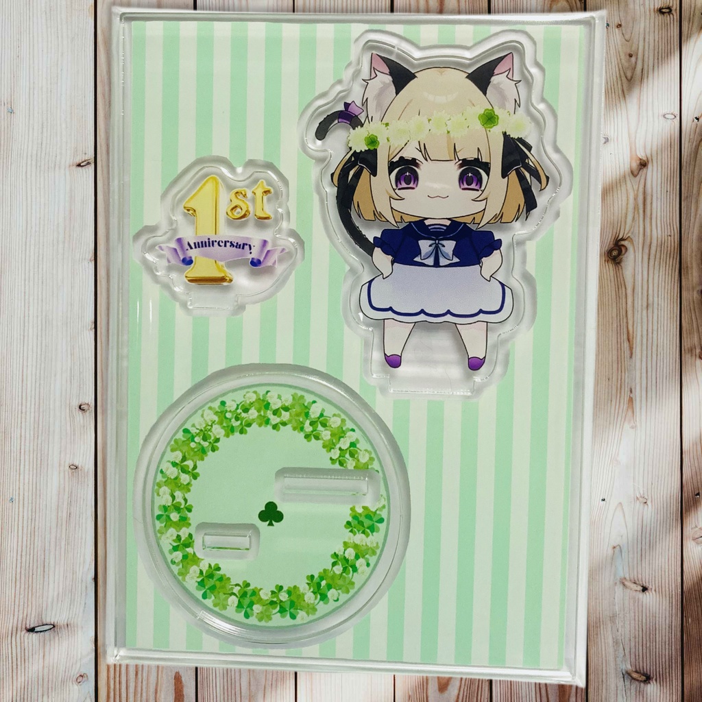 【1周年記念グッズ】こたつちゃんのむっふんアクリルジオラマ