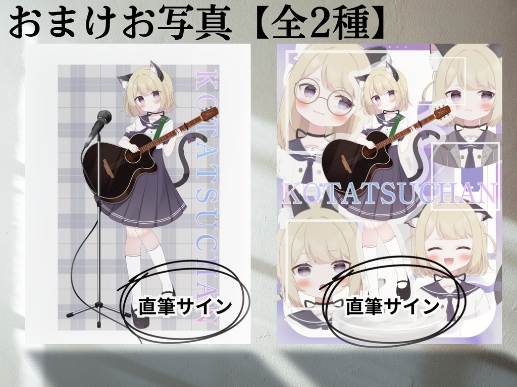 こたつちゃんデビュー記念グッズ