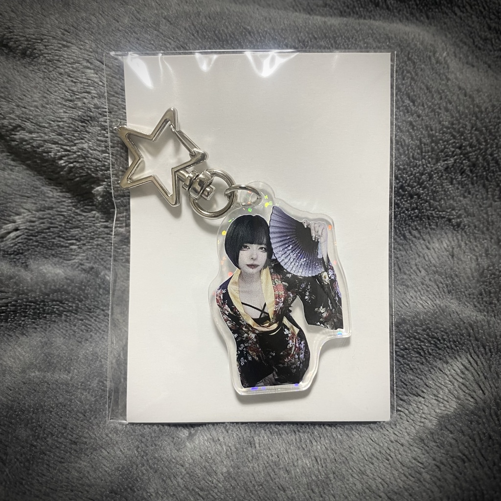 実写アクリルキーホルダー