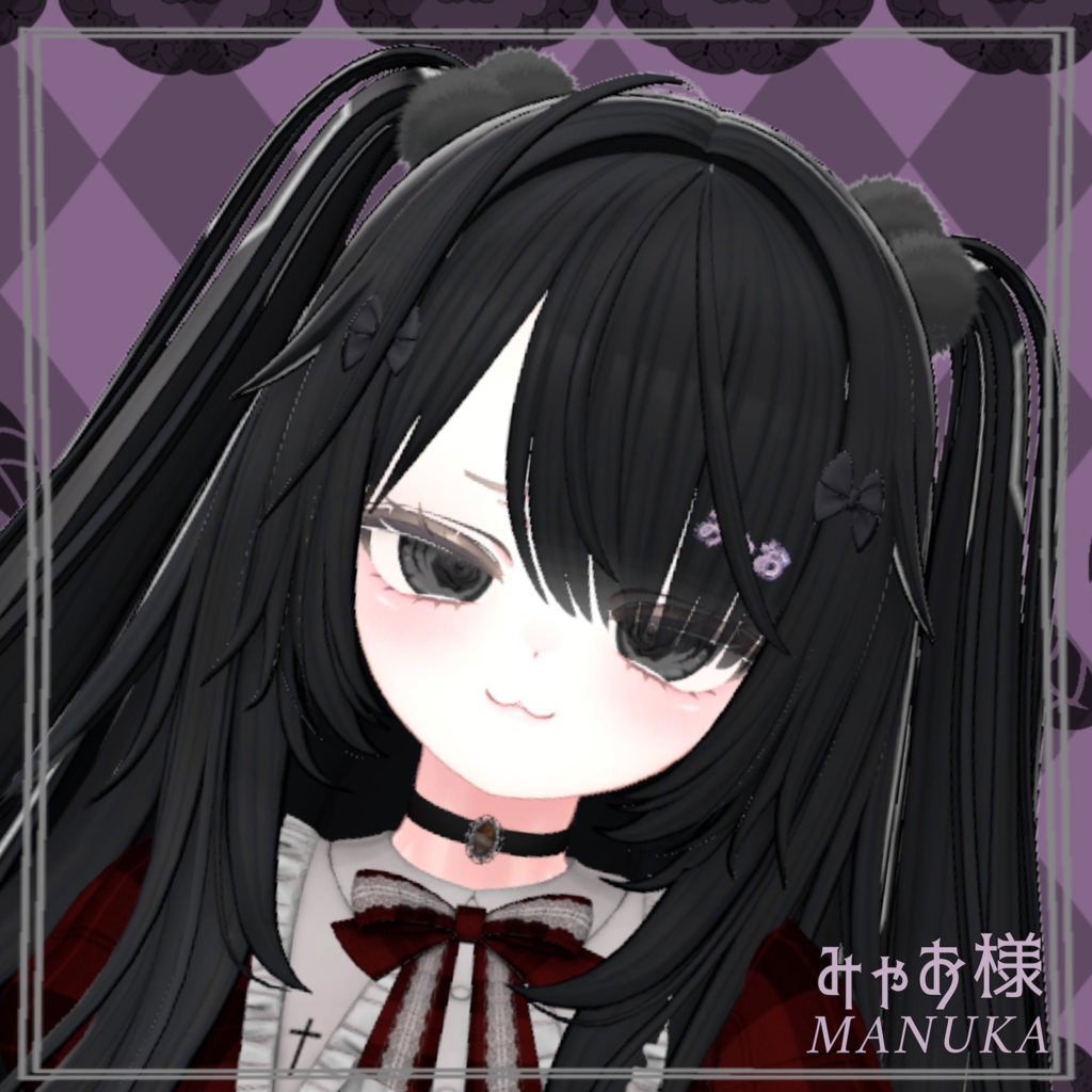 【5 avater対応】rose eye texture