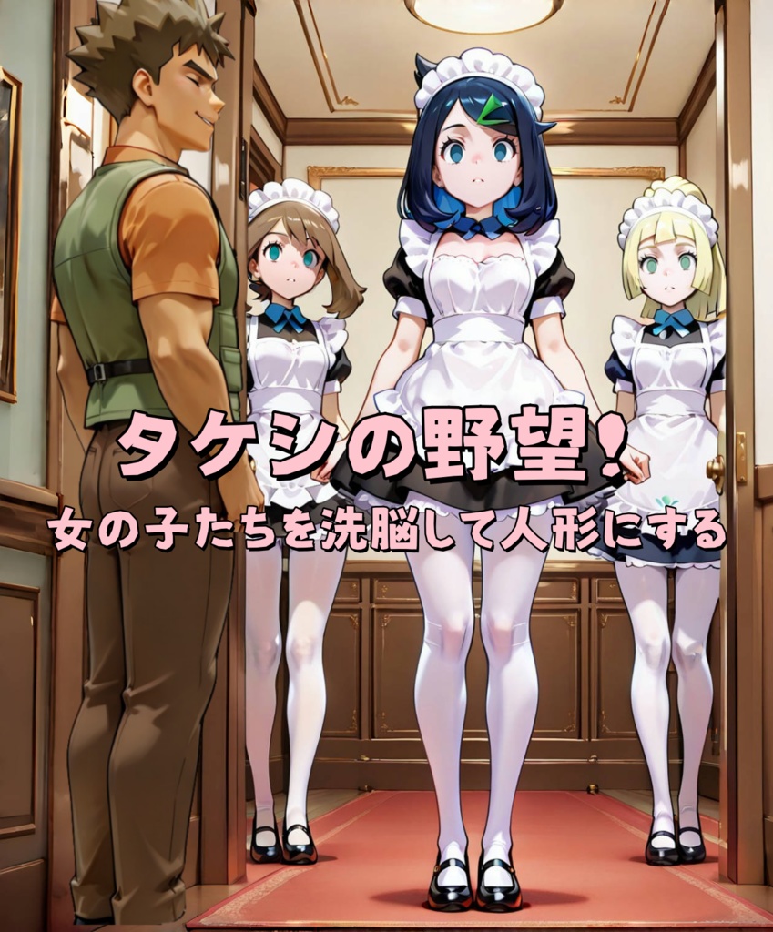 タケシの野望！女の子たちを洗○して人形にする！