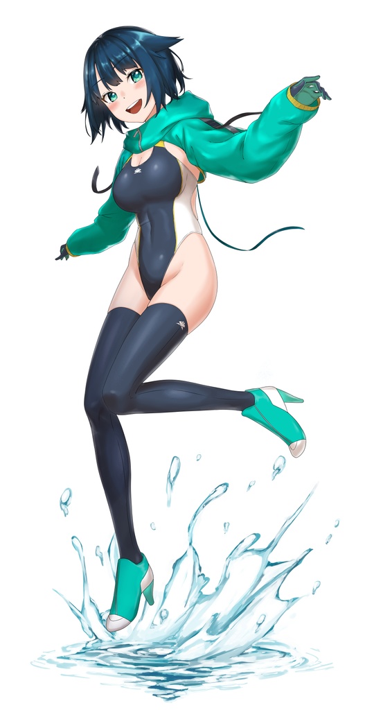 【うちの子】深海ナナ -人間モード- アクリルフィギュア