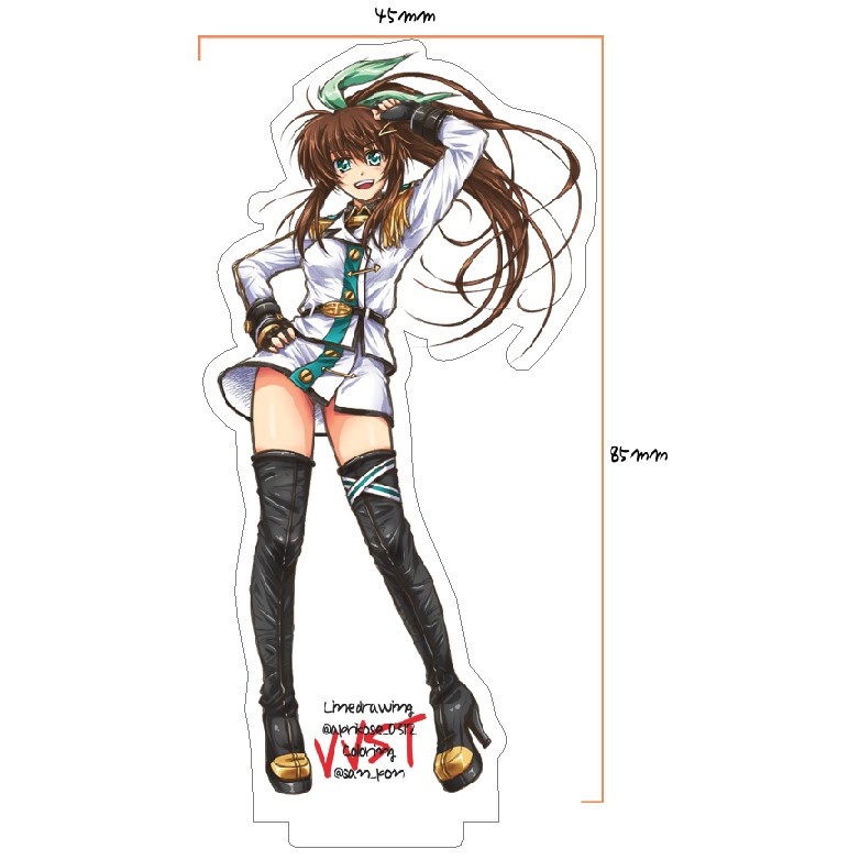 【再配布】ヴィヴィスト軍服風フィギュア(ヴィヴィオ・フーカ・リンネ)